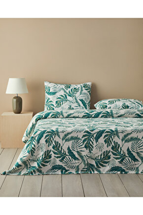 Tropical Breeze Çift Kişilik Pike Takımı Yeşil