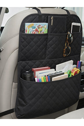 4 Cepli Araç Koltuk Arkası Organizeri Toz Suya dayanıklı Oto Koltuk Düzenleyici Araç Koltuk Koruyucu