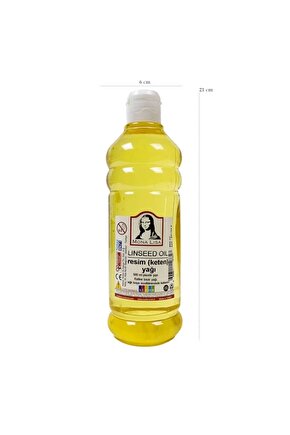 Mona Lisa Resim Yağı (Linseed Oil) 500 Ml.