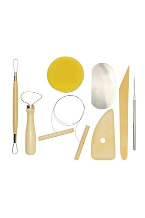 Heykel-Seramik Başlangıç Seti 8 Parça (ys)