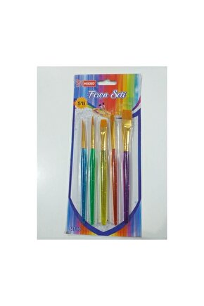 5 Li Sulu-yağlı-guaj Fırça Seti