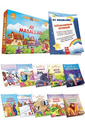 Model Çocuk Yayınları Ay Masalları 10 Kitap Hikaye Seti