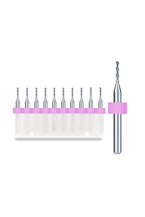 10 Adet 1.0mm Tungsten Karbür Delme PCB Matkap Ucu