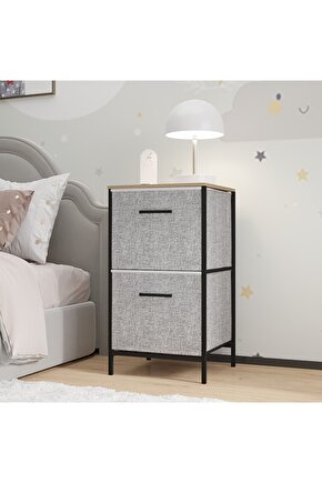 Çocuk 2 Çekmeceli Orta Boy Komodin Sehpa