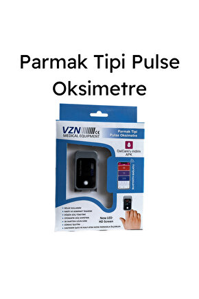 VZN Pulse Oksimetre Bluetooth Bağlantılı