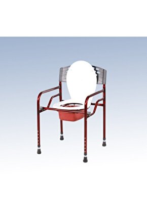 Katlanır Hasta Klozeti Katlalanabilir Tuvalet Sandalyesi