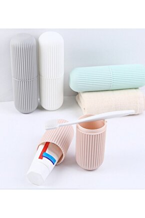 Fural Store Seyahat Tipi Diş Macun Ve Fırçası Kabı