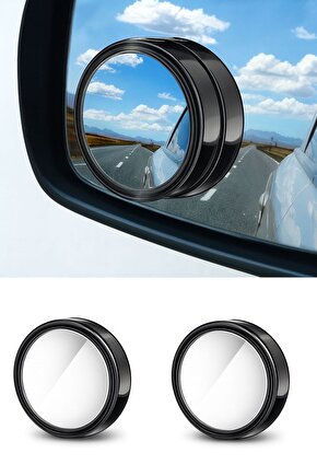 Araç Kör Nokta Aynası – 360° Döner Yan Ayna Aparatı-Tüm araçlara uygun