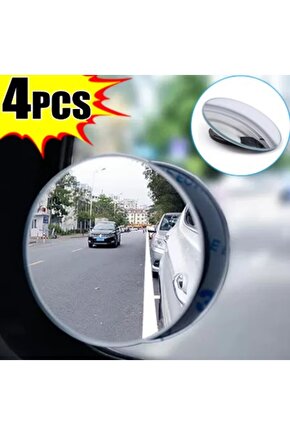 Çerçevesiz  Ayarlanabilir Kör Nokta Aynası 2 li