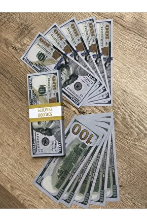 1 DESTE SİNEMA DİZİ TİYATRO VLOG VİDEO İÇİN  ŞAKA 10 DOLAR PARA