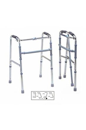 Ithal Alüminyum Yürüteç Hareketli Wolker Walker Hasta Yürüme Desteği Katlanabilir