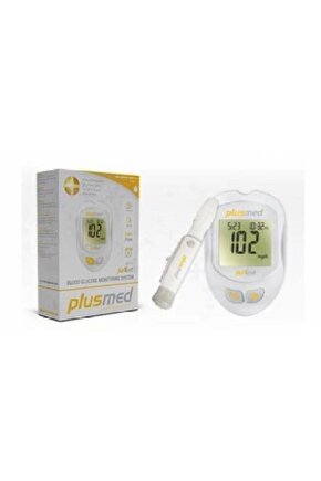 Beyaz Fasttest Şeker Ölçüm Cihazı Aleti+ 50 Adet Şeker Çubuğu  Strip Stribi