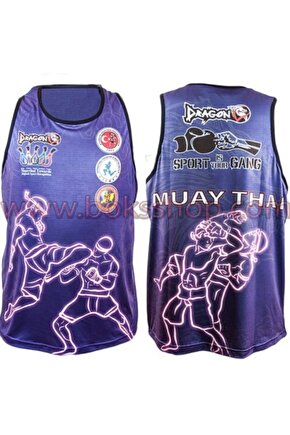 Muay Thai Federasyon Logolu Atlet