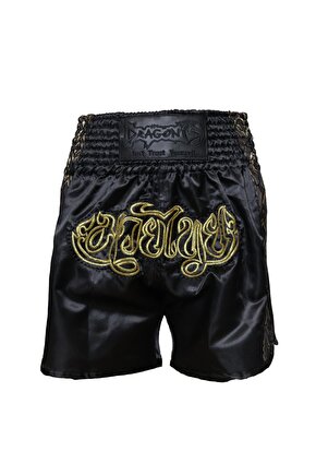 MT3028 Nakışlı Muaythai Şortu Muay Thai Antrenman Şortu