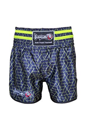MT3404 Muay Thai Şortu Kick Boks Şortu Dijital Baskılı Şort
