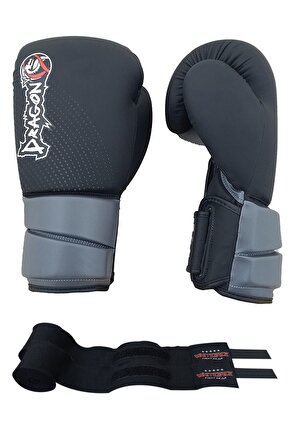 Bazooka Boks Eldiveni Kick Boks Muay Thai Eldiveni VeBoks Bandajı 2’li Set 30113