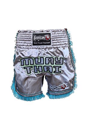MT3020 Muay Thai Apache Şort Püsküllü Şort Püsküllü Muay Thai Şort
