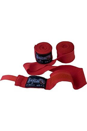 Kırmızı Boks Bandajı Kickboks Bandaj 3,5 m