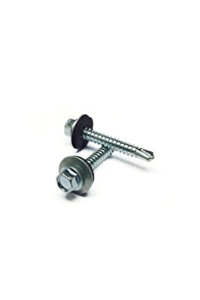 Trapez Panel Çatı Vidası 5,5x25 400lü Paket Matkap Uçlu Çatı Vidası