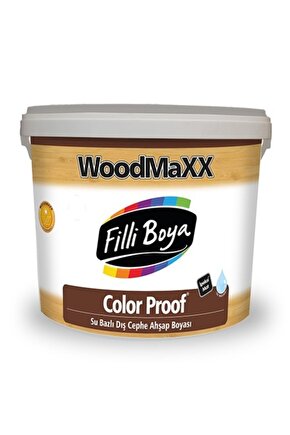 Woodmaxx® Color Prof Su Bazlı Dış Cephe Ahşap Boyası 2,5 lt