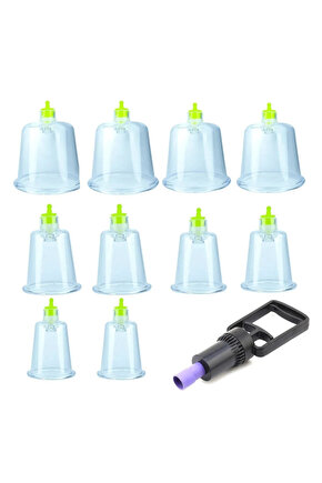 Vakumlu Hacamat Kupa Çekme & Masaj Seti 13 Parça