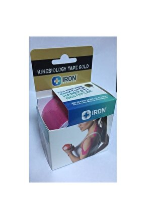 Tape Kinesio Ağrı Bandı 5 Metre X 5 Cm Pembe