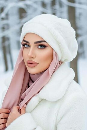 Krem Kürk ATKISIZ Tesettür Bere