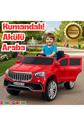 Ata GT Kırmızı Uzaktan Kumandalı 4X2 12 Volt Akülü Araba - RC Togg Akülü Araba Tog Akülü Araç