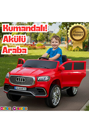 Admire GT Kırmızı Uzaktan Kumandalı 4X2 12 Volt Akülü Araba - RC Audi Akülü Araba Audi Akülü Araç