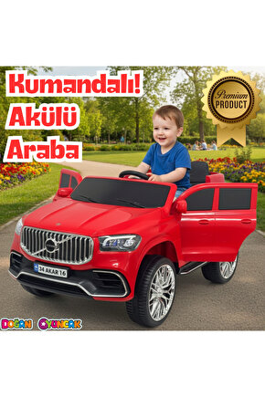 Voyage GT Kırmızı Uzaktan Kumandalı 4X2 12 Volt Akülü Araba - RC Volvo Akülü Araba Volvo Akülü Araç
