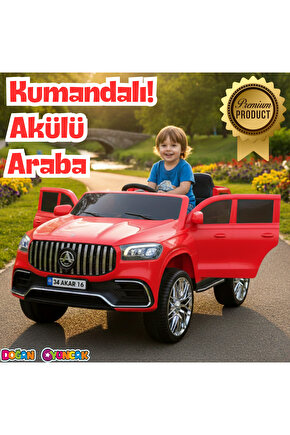 Miracle GT Kırmızı Uzaktan Kumandalı 4X2 12 Volt Akülü Araba - RC Mercedes Akülü Araba