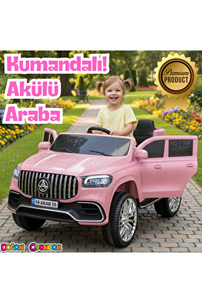 Miracle GT Pembe Uzaktan Kumandalı 4X2 12 Volt Akülü Araba - RC Mercedes Akülü Araba