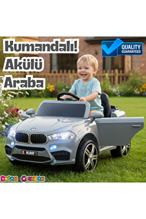 Blade GT Gri Uzaktan Kumandalı 4X2 12 Volt Akülü Araba - RC BMW Akülü Araba