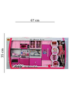 Oydaş Oyuncak Bebekli Ilk Mutfak Setim 4 Lü