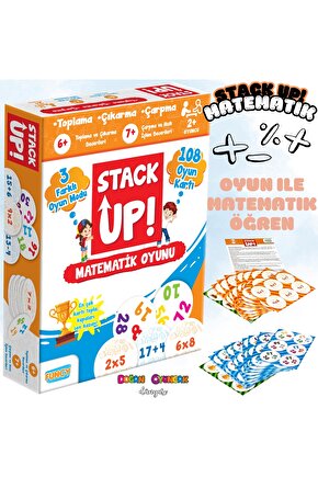 Stack Up Matematik Öğreniyorum! - Matematik Aktivite Oyunu - Matematik Kelime Oyunu - Akıl Oyunu Zek