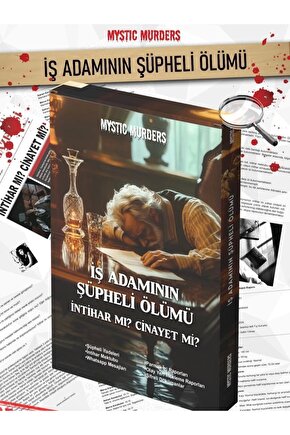 İş Adamının Şüpheli Ölümü Dedektif Oyunu - Dava Çözme Oyunu - Suç Çözme Oyunu - Cinayet Oyunu Cinaye