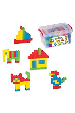 Maxi Tik Tak Oyuncak Küçük (62 Parça) - Oyuncak Oyuncaklar - Oyuncakları - Tik Tak Puzzle