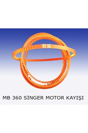 Dikiş Makinesi Singer 224 - 298 Ve Bazı Makineler Için Motor Kayışı Mb-360