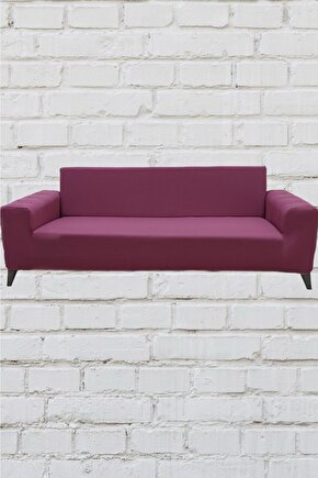 3lü Koltuk Mikro Giydirme Koltuk Örtüsü(GÜLKURUSU)