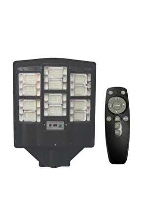 600 Watt Çok Kaliteli, Kumandalı, Güneş Enerjili, Fotoselli, Sensörlü, 3 Modlu Solar Bahçe Armatürü