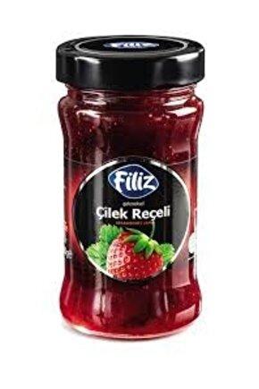 Çilek Reçeli Cam Kavanoz 380 Gr