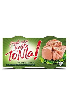 Tonla Ton Balığı 2x150 gr Zeytinyağlı