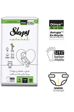 jumbo bebek bezi no:1 yeni doğan 2-5 KG (8681212069270)