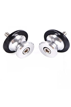 Motosiklet Sehpa Kaldırma Aparatı Takozu 6 Mm Nikel