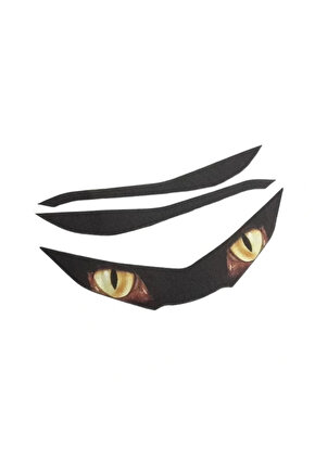 Honda PCX Far Stiker+Far Kaşı 2018-2019-2020 Uyumlu Sarı