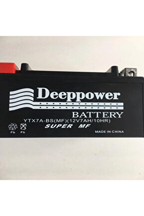Akü Ytx7a-bs (mf) 12v 7ah Sct Ve Motosikletler İle Uyumlu