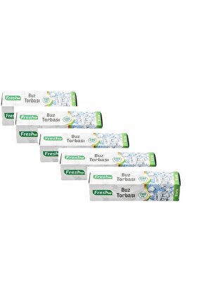 Buz Torbası - 10lu (280 Küp) X 5 Paket
