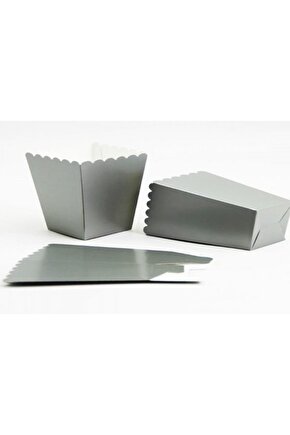 Mısır Kutusu 8lİ Karton Cips Kutusu Düz Renkli 8 Adet