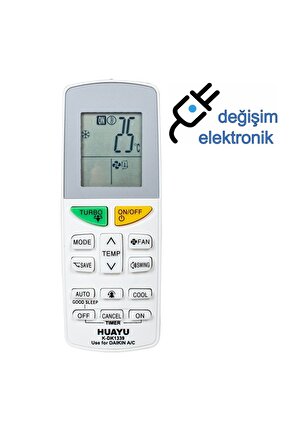 Daikin Siesta Sensira Uyumlu Klima Kumandası