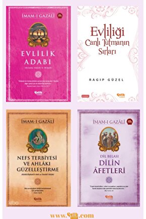 Evlilik Seti - Evlilik Adabı - Evliliği Canlı Tutmanın Sırları - Nefs Terbiyesi - Dilin Afetleri